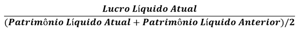 Retorno sobre o Patrimônio Líquido - ROE